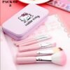 [3 x Mini Hello Kitty] 7PCS Makeup Brush Set - Image 3