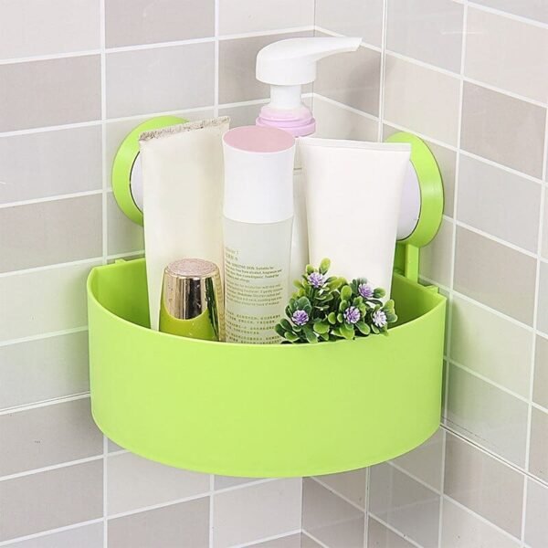 Storage-Kitchen-Corner-Organizer-Bathroom-Shower-Wall-Shelf-With-Suction-Cups