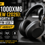 Sony WH-1000XM6 over-ear headphones for gym use 2026