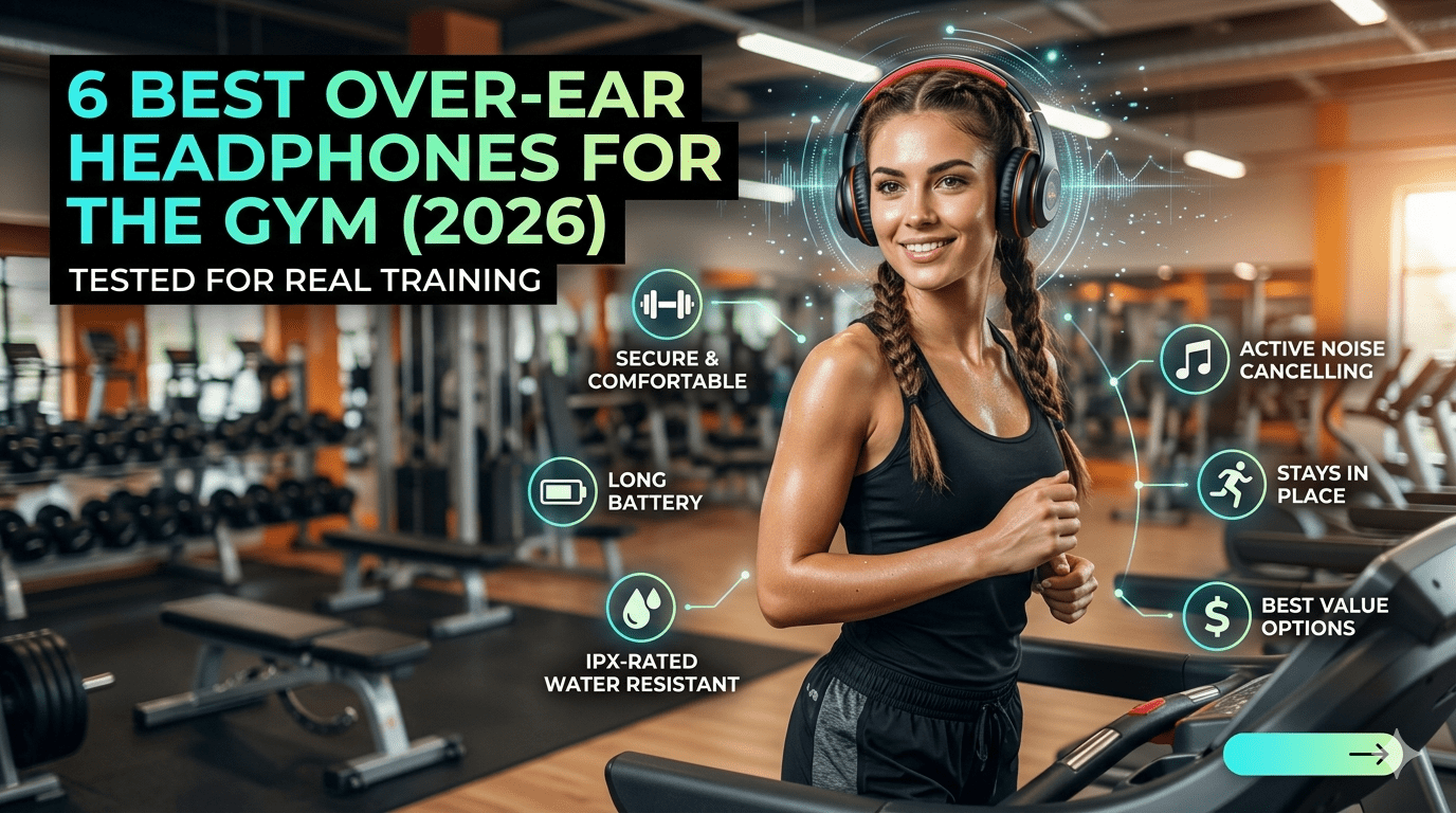 best over ear headphones for gym
