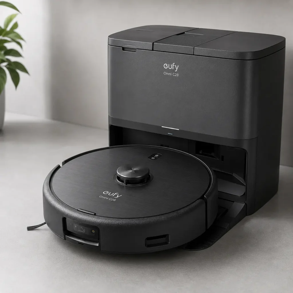 Eufy Omni C28 robot vacuum setup