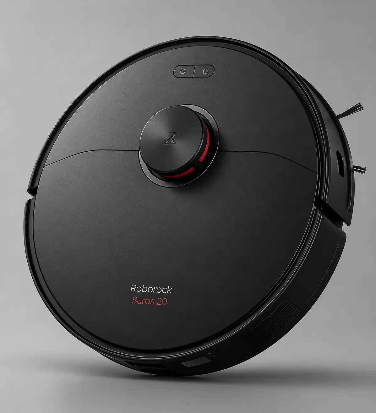 Minimalist Roborock Saros 20 vacuum
