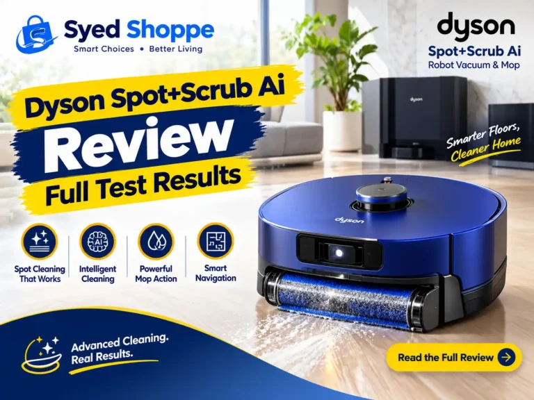 Dyson Spot+Scrub Ai Review: Does the Stain-Hunting AI Actually Work?