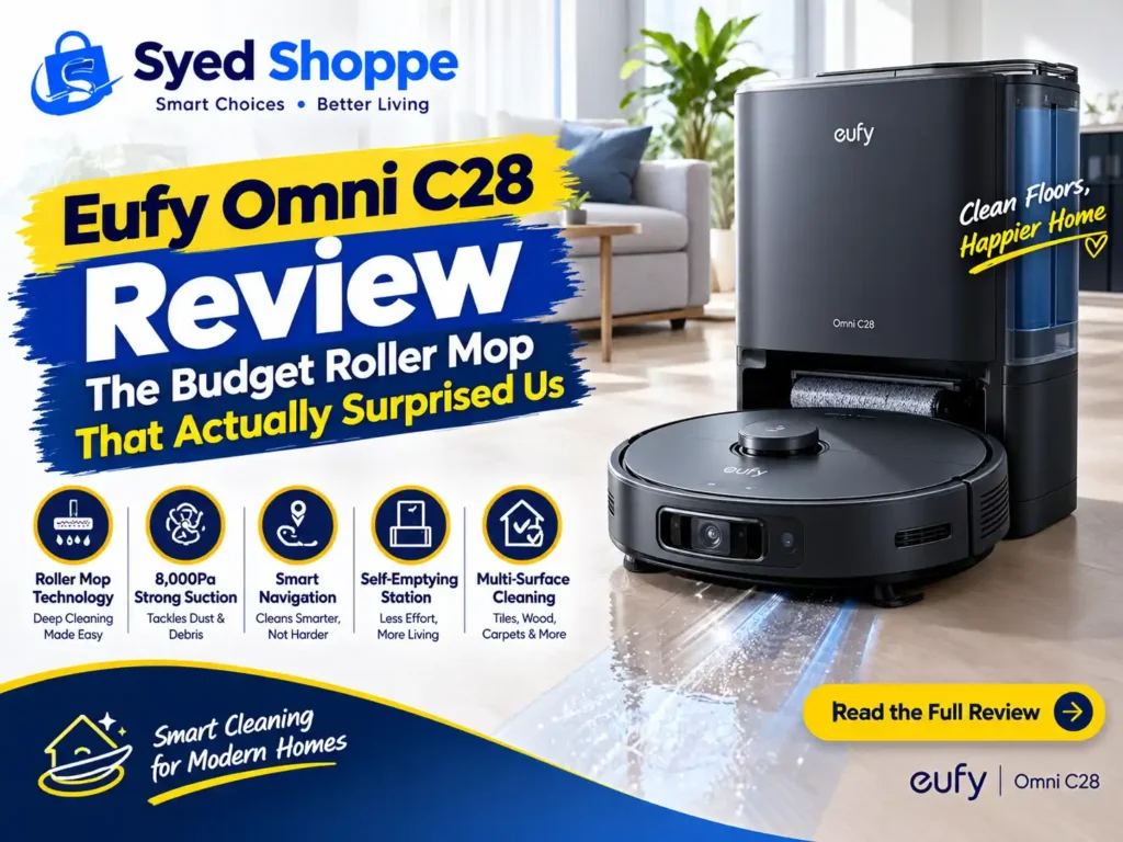 Eufy Omni C28 Smart Cleaning Review