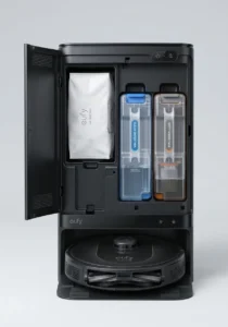 Eufy Omni C28 tall black docking station