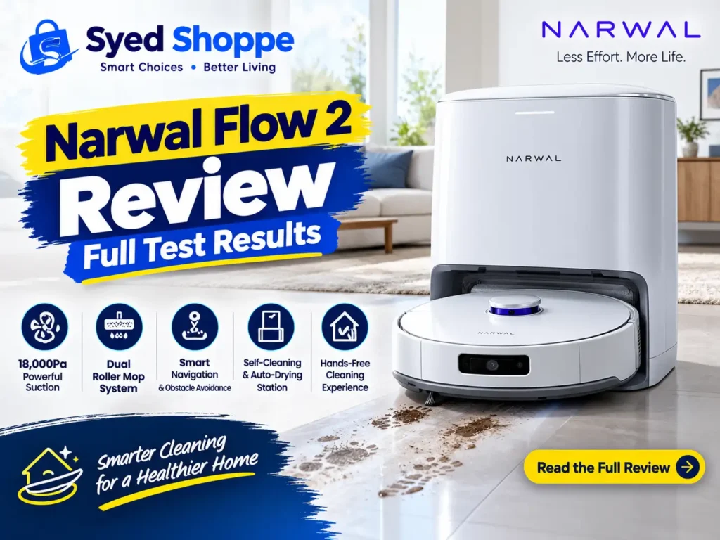 Narwal Flow 2 Full Review Banner