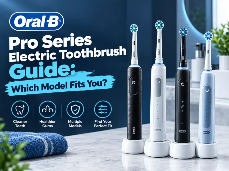 Oral-B Pro Series Electric Toothbrush Guide: Which Model Fits You?