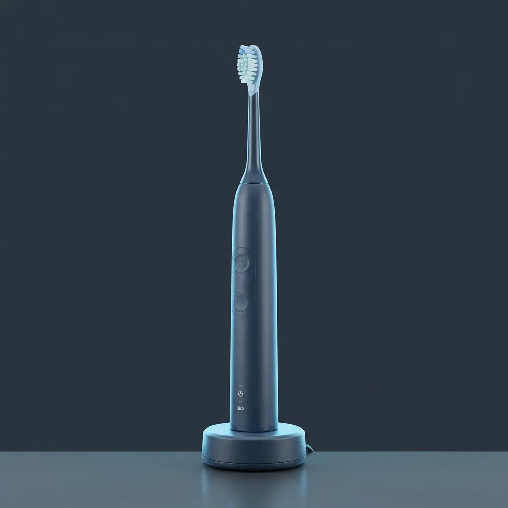 Philips Sonicare 4100 toothbrush on its charging stand