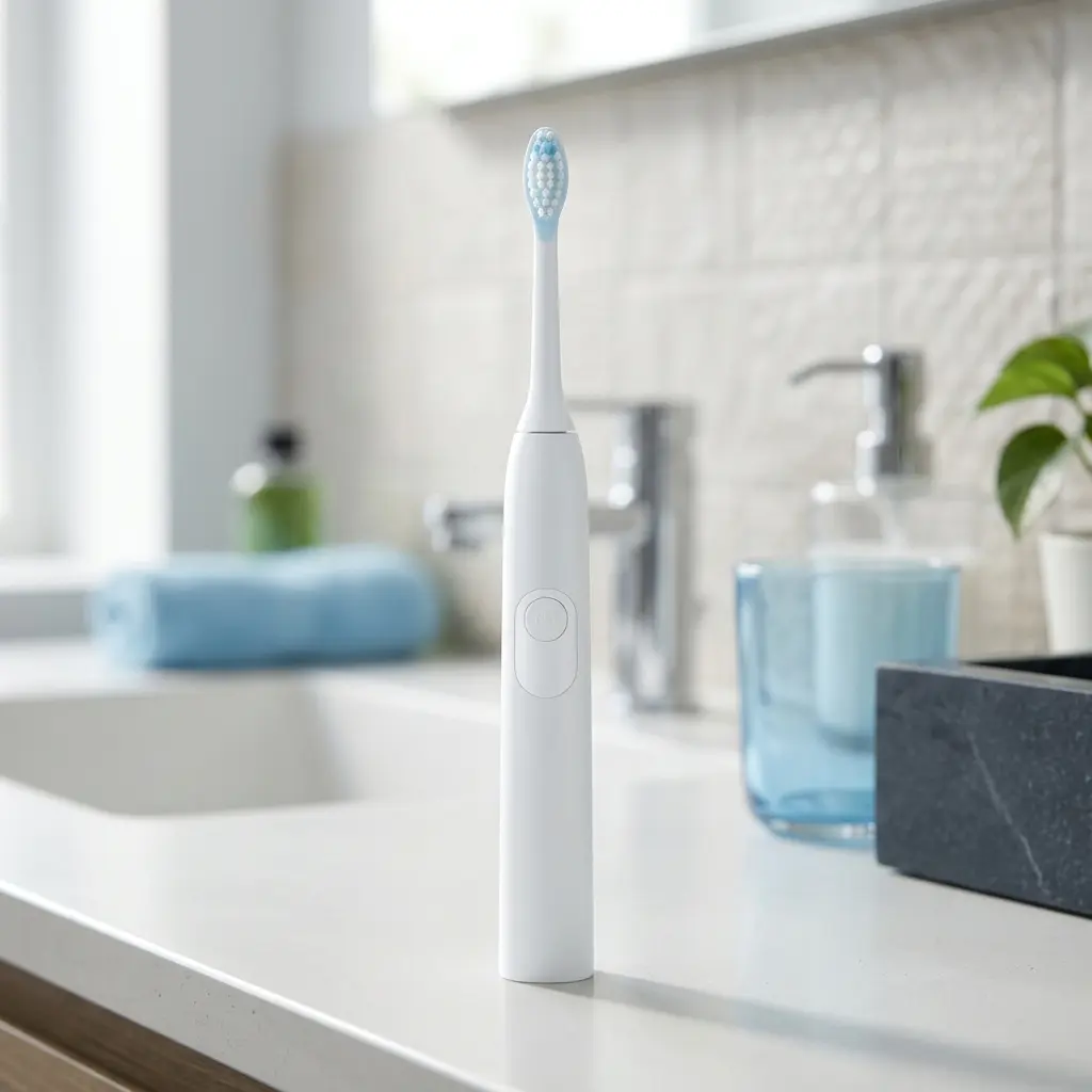 Philips Sonicare 4100 toothbrush white handle with sonic brush head