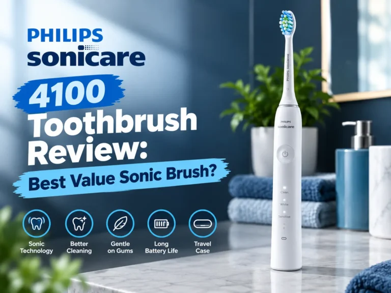 Philips Sonicare 4100 Toothbrush Review: Best Value Sonic Brush?