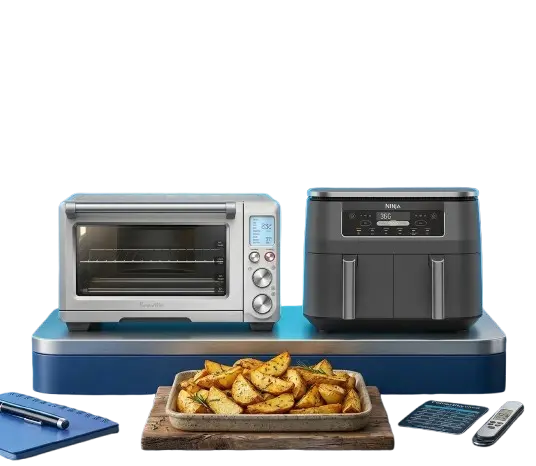 Oven to air fryer conversion