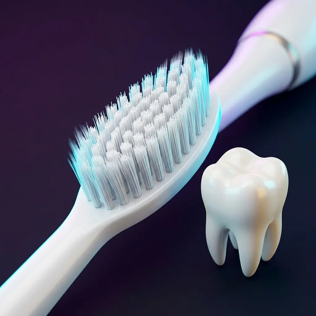 Close-up of the Philips Sonicare DiamondClean brush head
