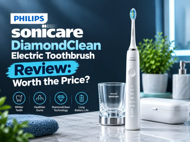 Philips Sonicare DiamondClean Electric Toothbrush Review: Worth the Price?