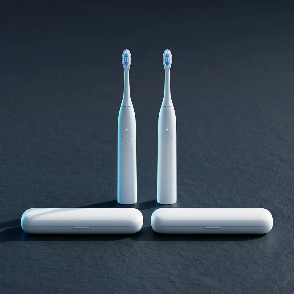 Philips Sonicare ProtectiveClean 4300 two-pack with travel cases