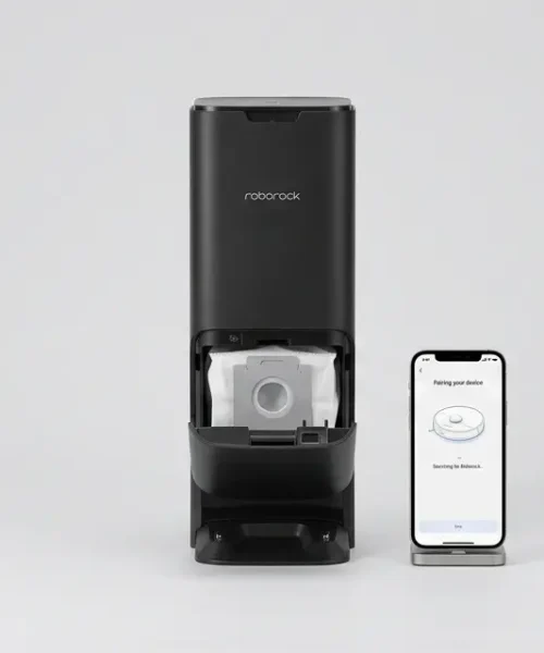 Auto-empty dock setup image
