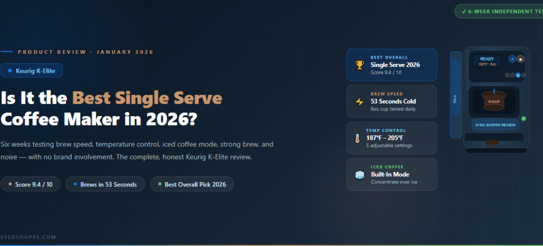 Keurig K-Elite Review - Best Single Serve